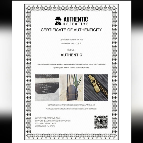 🔥😍GIFTABLE- Beautiful Condition 🔥😍 Authentic Louis Vuitton Epi Backpack - Picture 17 of 17